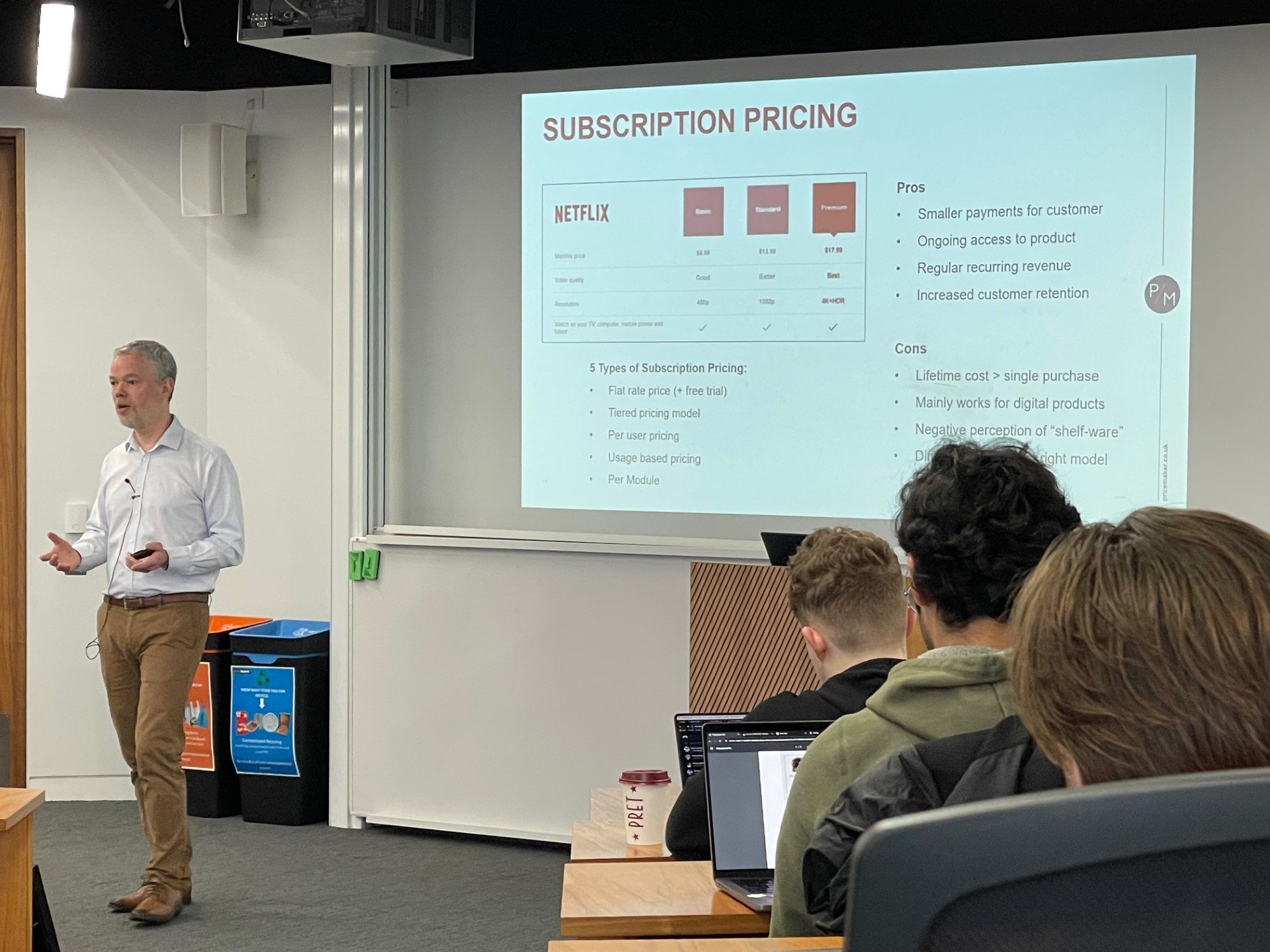 Teaching Pricing Strategy to MSc Entrepreneurship students at UCL ...